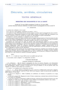 decret coronavirus 16 03 2020